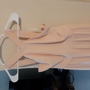 Bridesmaid/prom dress peach